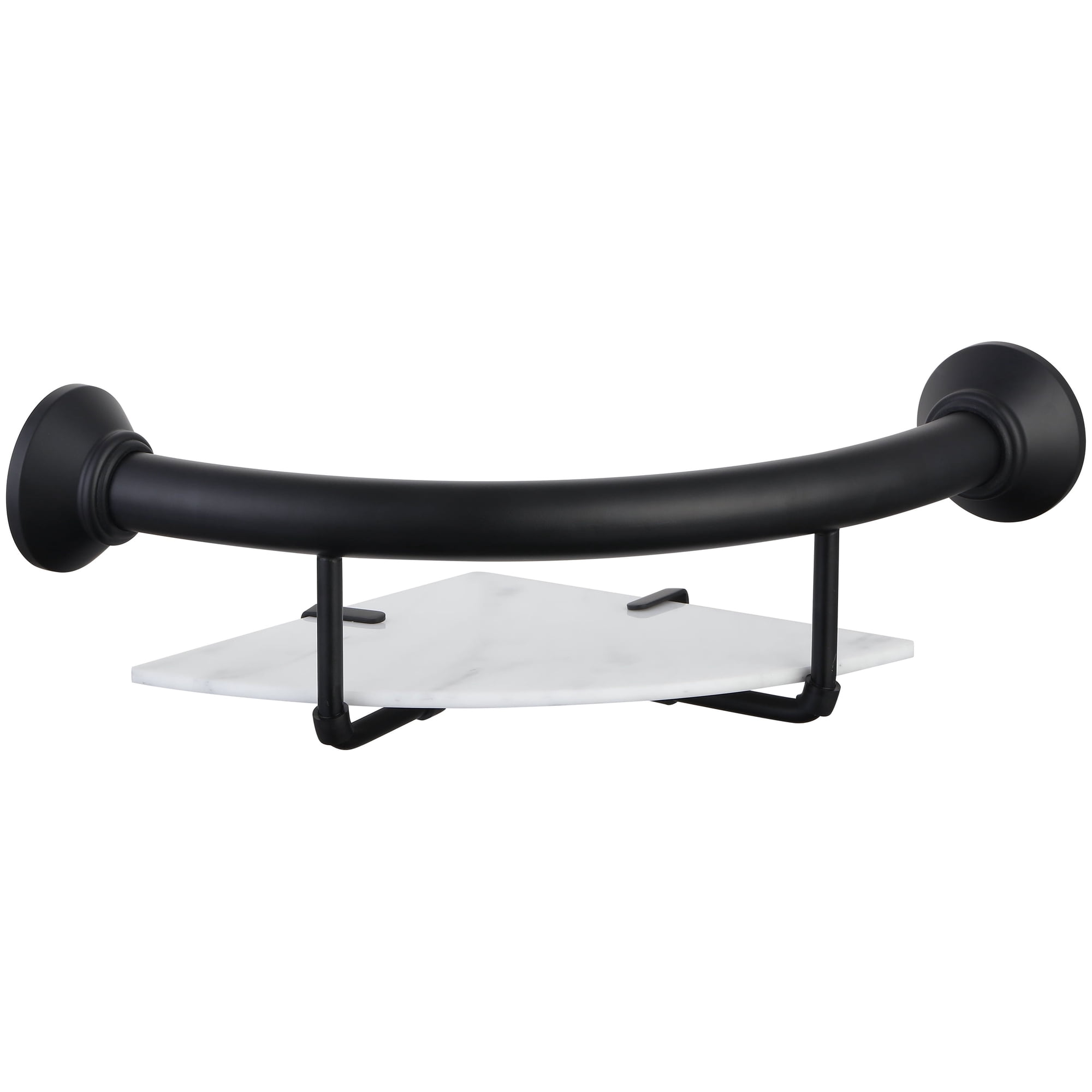 Better Homes & Garden Matte Black Corner Grab Bar