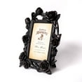 thumbnail image 2 of The Vault Resin Rose & Vine Photo Frame (6X4") Black, 2 of 3