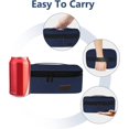 thumbnail image 2 of czcpp-Mini Lunchbox Small Lunch Bag for Men Women Insulated Lunch Box Thermal Lunch Boxes Adult Lunch Pail Petty Food Containers Portable Cooler Bags Reusable Snack Bag Loncheras para Hombres Blue, 2 of 4