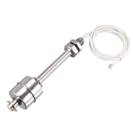 Interrupteur à Flotteur Acier Inoxydable – Capteur De Niveau D’Eau Fiable Pour Réservoir, Piscine, Pompe & Alarme