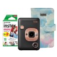 thumbnail image 1 of Cámara Instántanea Fujifilm Instax Mini LiPlay Negra más 1 pack de películas 20 fotos mas álbum, 1 of 3