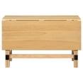 thumbnail image 5 of 47" Extendable Dining Table for 4, Wood Rectangle Transformer Kitchen Breakfast Nook with Drop Leaf, Space-Saving Folding Craft Table for Living Room, 5 of 9