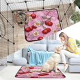 thumbnail image 7 of RMDQTR 2Pack Set of Medium and Large Pet Potty Pads Reusable Ultra-Absorbent Pet Training Pads Leak-Proof Pet Pads Cherry Fruit, 7 of 7