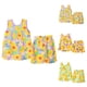 thumbnail image 5 of Odeerbi 1-3 Años Conjunto de Verano Para Niña Camiseta de Tirantes de Algodón Con Estampado de Girasoles Pantalón Corto Conjunto de Dos Piezas, 5 of 5