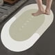thumbnail image 3 of Monstrate Non Slip Bath Mat Quick Rugs Drying Thick Bath for Doorway Bathroom  Kits de decoración para fiestas Ovalado C 40x60cm, 3 of 6