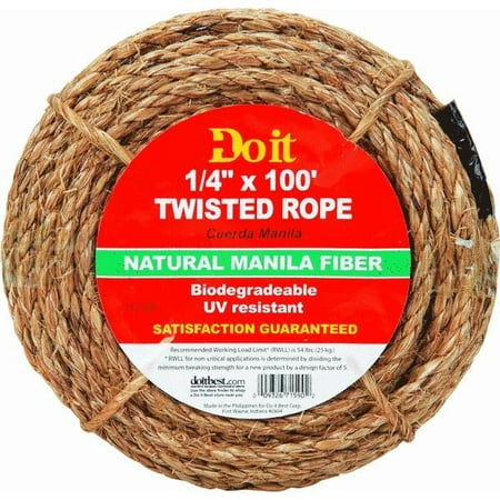 Twisted Manila Packaged Rope