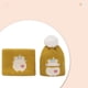 thumbnail image 4 of Sombrero para niños Fibras acrílicas de festival unisex de cumpleaños de dibujos animados gruesos Gorros de punto para grabación de vide Oso amarillo Salvador Sombrero de invierno para niños, 4 of 6
