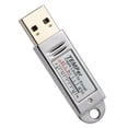 thumbnail image 1 of PCsensor PCsensor TEMPer USB Silver Temperature Monitor with Alarm for Indoor/Outdoor Use, Compatible with Windows, Linux, MAC Systems., 1 of 6