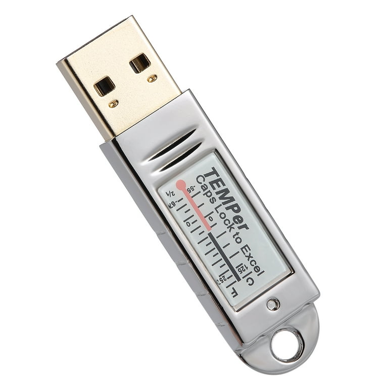 PCsensor USB Thermometer Temperature Sensor Data Logger Recorder for PC  Laptop Silver
