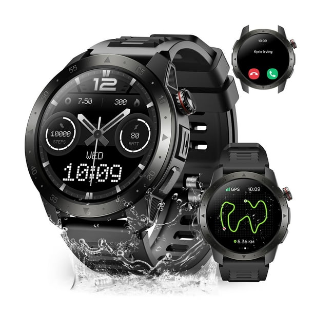Reloj inteligente Wesocfit GTX2 para hombre con pantalla AMOLED GPS de 1,43 pulgadas