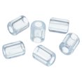 thumbnail image 1 of Unique Bargains 5mm ID x 10.5mm OD PVC Kitchen Sink Rack Grid Feet Protector Clear 40 Pack, 1 of 7