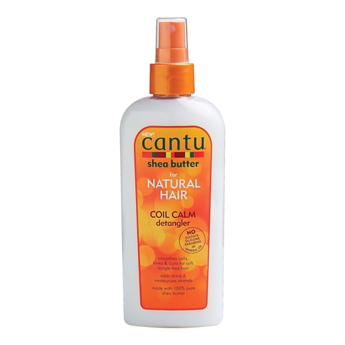 Cantu Shea Butter for Natural Hair Coil Calm Detangler Spray, 8 Oz
