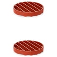 thumbnail image 2 of Advancent Rejilla para asar Soporte para asar Verde Rojo Utensilios de cocina de silicona Conveniencia Resistencia al calentamiento Montaje de Type1 NO1, 2 of 6