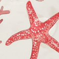 thumbnail image 4 of Yayeee Shower Curtain with Hooks 72"x72" Waterproof Fabric Bathroom Hanging Decor, Starfish Seashell, 4 of 5