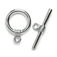 thumbnail image 2 of Silver Large Round Toggle, 4 Piece, 2 of 10