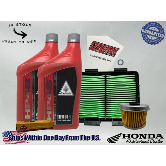 Cyclemax Full Synthetic Tune Up Kit fits 2022-2024 Honda Rebel 300 CMX300 w Plug