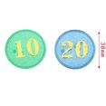 thumbnail image 4 of 160 piezas Juego de fichas de póquer profesional Casino fichas en Número 10 20 50100 perfke Fichas de póquer, 4 of 6