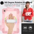 thumbnail image 4 of Xyhop Case for Samsung Galaxy Tab A9+ 11-inch 2023,Rotating Stand with Hand Shoulder Strap, 4 of 9