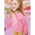 thumbnail image 4 of Garanimals Toddler Girl Long Cuffed Sleeve Sequin Graphic Top, Sizes 18M-5T, 4 of 6