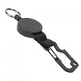 thumbnail image 2 of Retractable Key Chain Stainless Steel Wire Fishing Antilost High Elasticity Webbing, 2 of 14