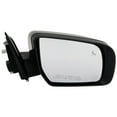 thumbnail image 2 of MIRROR Compatible For 2019-2022 Ford Ranger Right Passenger Heated Power Glass Folding In-glass and In-housing Signal Light Paintable, 2 of 5