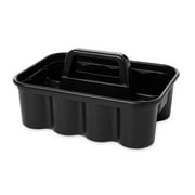 Rubbermaid Commercial Products Deluxe Janitorial-Housekeeping Carry Cleaning Caddy, Black