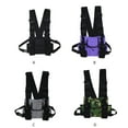 thumbnail image 3 of Qarigey Bolsas de arnés Correas de hombro ajustables resistentes al desgaste y duraderas Bolsa de plataforma para el pecho purle Type3 NO3, 3 of 6
