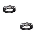 thumbnail image 4 of Minnieouse Anillo de piedra Joyería de moda Dedos Colgante Mano de obra Regalo de cumpleaños Mujeres Compromiso Boda Anillos vintage Tipo 5 Blanco Tipo 5 2piezas, 4 of 6