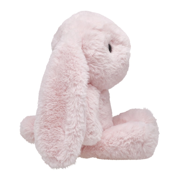 Soft Pink Plush Bunny Stuffed Animal photo 5