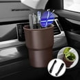 thumbnail image 6 of Car Organizer Cup Holder for Car with 3 Colors, 12x9x7cm Multifunctional Storage Bin for Phone Drinks Trash, Non-slip Clip for Air Vent Seat Back Door Side Use,Vsgery, 6 of 8