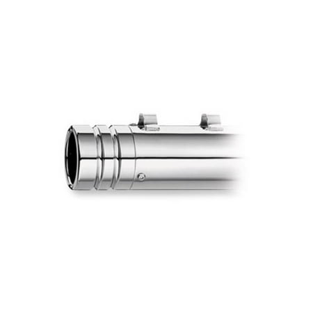 - SuperTrapp 108-8033 Billet End Cap - Chrome - Grooved