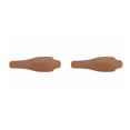 thumbnail image 4 of Langgg Coolcamp Cuisine Alimentaire Pince avec Couvercle en Cuir BBQ Pince de Cuisson Clip Réutilisable en Acier Inoxydable Cour de Cuisson Couverture en Cuir 2Set, 4 of 6