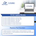 thumbnail image 4 of Batería para Laptop ANTIEE L17L3P52 11.1V 45Wh Li-ion, 4 of 8