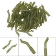 thumbnail image 2 of Fishing Terminal End Tackle Hair For CHOD Rig Hook Line Aligner Anti Tangle Sleeves Green 50pcs, 2 of 10