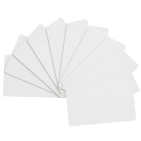 Monyance Blank NFC card 10pcs White Ntag215 Contactless IC Cards(3.37X2.13X0.03Inches)