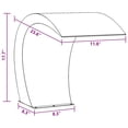 thumbnail image 6 of vidaXL Garden Waterfall Pool Fountain Stainless Steel 17.7" x 11.8" x 23.6", 6 of 9