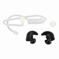 thumbnail image 2 of Tubo de bobina acústica de repuesto universal con tapones de silicona para auriculares de radio bidireccional, color negro., 2 of 14