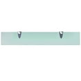 thumbnail image 3 of vidaXL Floating Shelves 2 pcs Glass 60x10 cm 8 mm, 3 of 4