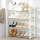 thumbnail image 1 of Zapatero, organizador de zapatero de múltiples capas, de montaje rápido, para puerta de casa, dormitorio, armario de almacenamiento que ahorra espacio, estantes económicos, zapatero de plástico, 1 of 6