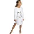 thumbnail image 2 of Harry Potter Pyjama pour Filles Hedwig Hibou Micro Raschel Polaire Robe de Nuit Hi-Lo Costume, 2 of 7