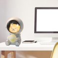 thumbnail image 4 of Lámpara de noche creativa de astronauti para mascotas, lámpara de noche, artesanía de resina, estatua de astronauti para habitación de , Gato Fernando Lámpara de noche, 4 of 8