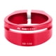 thumbnail image 1 of Clip para tubo de asiento de bicicleta de aleación de aluminio para tijas de sillín de 34,9 mm - Accesorio para bicicleta fabricado con CNC de color rojo, 1 of 8