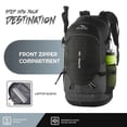 thumbnail image 4 of TRAWOC 50 Ltr Travel Backpack Water Resistant Daypack Bag for Cycling Trekking Hiking Camping, Grey, 4 of 5