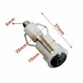 thumbnail image 3 of Mosiee Lid Screws Covers Kit Parts Elements Fitting Fixing Hole Kits Replacement Seat Toilet Top Fix Accessory Useful, 3 of 7