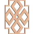 thumbnail image 3 of Ekena Millwork 15 3/8"W x 15 3/8"H x 1/4"T Medium Blendon Decorative Fretwork Wood Wall Panels, Alder, 3 of 6