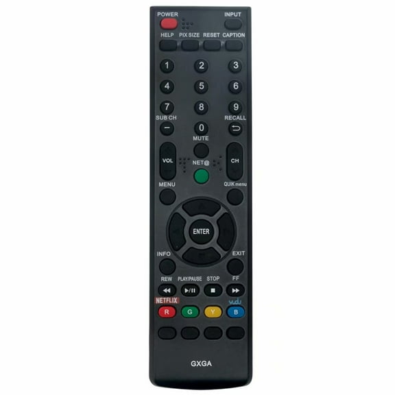 New GXGA Remote Control for Sanyo Internet Ready HDTV DP42862 DP46861 DP46862 DP42861