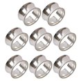thumbnail image 1 of piezas de servilletero con cuentas de aleación de zinc, delicada hebilla para servilleta (plata), 1 of 5