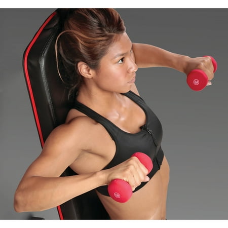 Marcy 3-Pair Neoprene Dumbbell Set. NDS-21.1