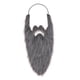 thumbnail image 3 of Bigote falso, barba falsa, bigote falso para actuación en el escenario de Halloween, Gris 44cm, 3 of 8