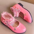 thumbnail image 7 of Splozh Princess Shoes Toddler Little Girls Shoes Flower Girl Shoes Performance Shoes Party Wedding Church Light Pink,US 11.5, 7 of 7